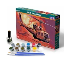 UH-1N Desert Huey, START SET, 1/72 - Mistercraft SD-56