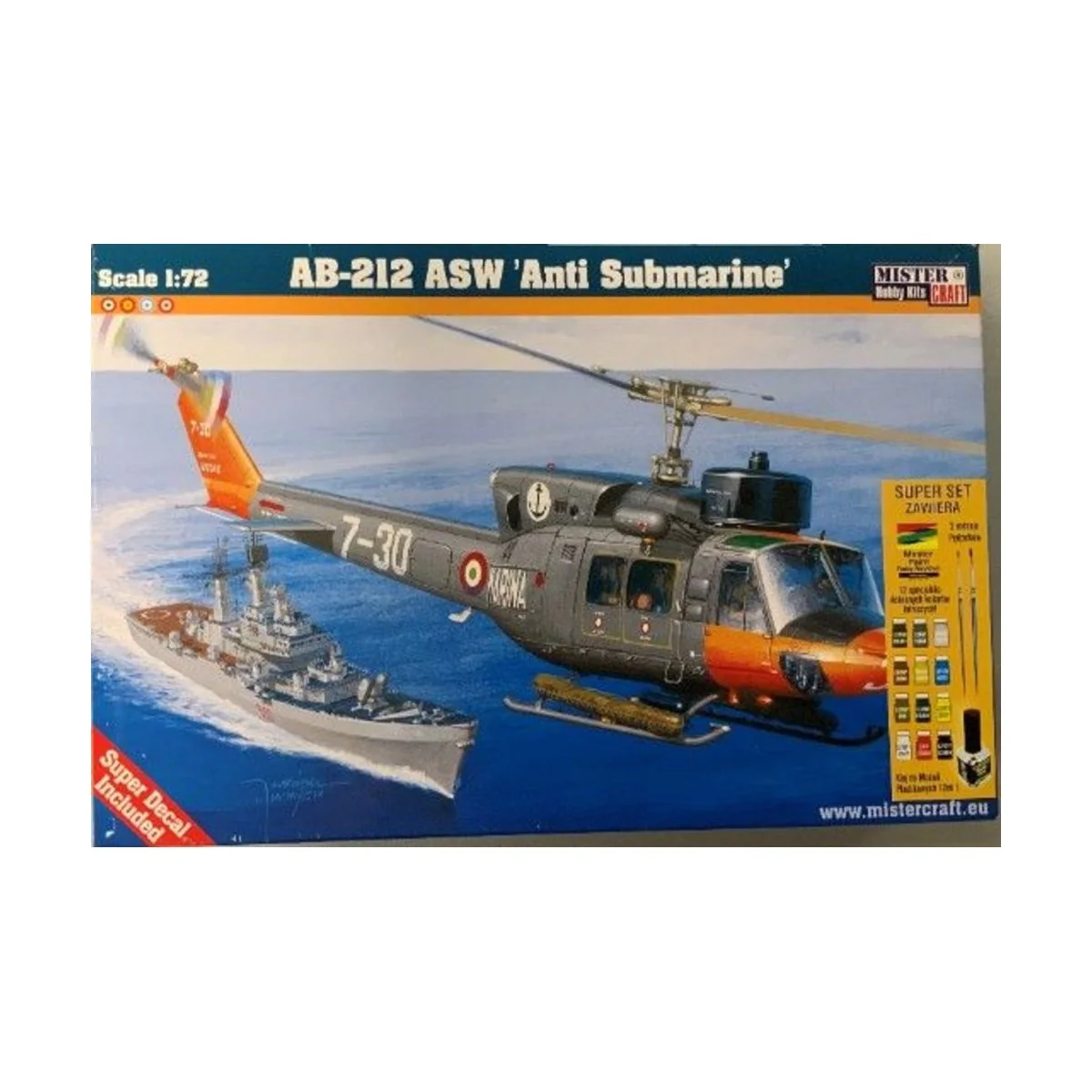 AB-212 ASW Anti Submarine SUPER SET - Mistercraft SD-57