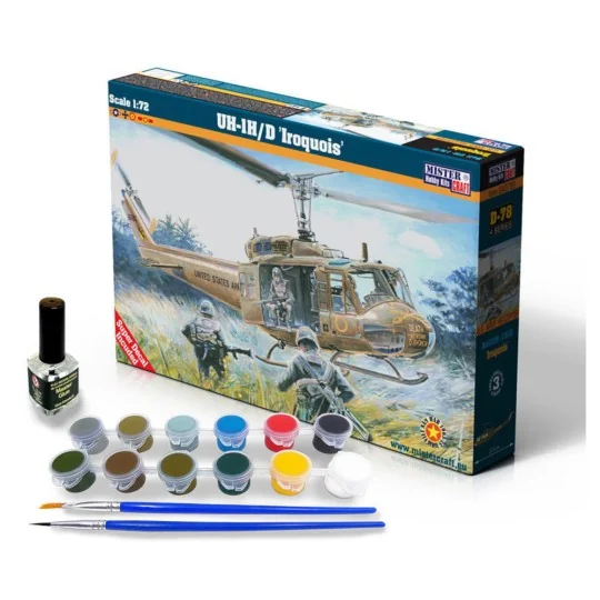 UH-1H/D "Irquois" SUPER SET, 1/72 - Mistercraft SD-78 UH-1H/D "Irquois" SUPER SET, 1/72 - Mistercraft SD-78
