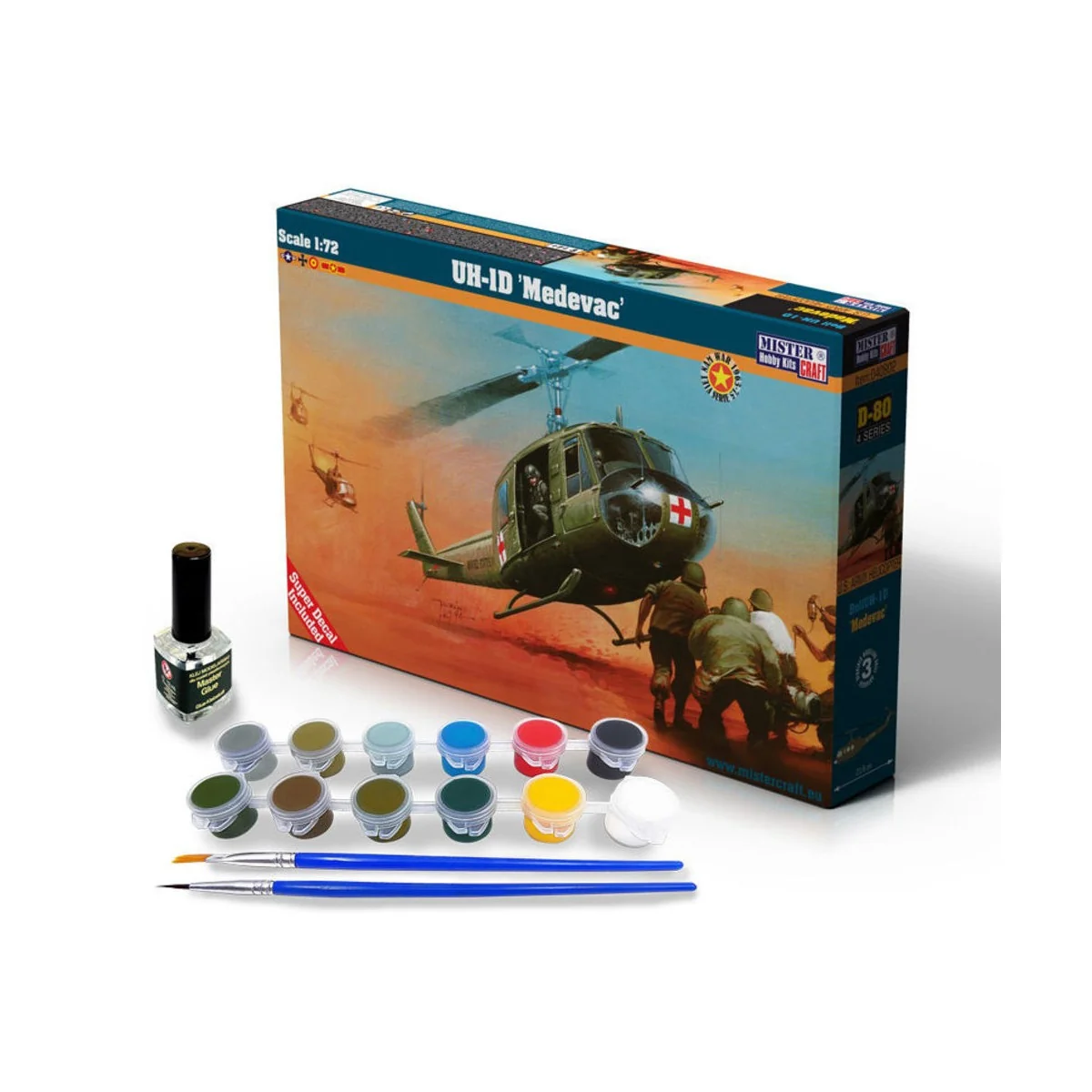 UH-1D MEDEVAC SUPER SET - Mistercraft SD-80