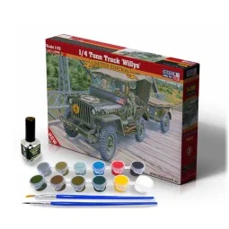 1/4 Tonn Truck "Willys" SUPER SET, 1/72 - Mistercraft SD-299