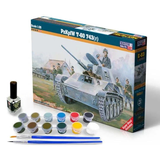 PzKpfW t-60 743(r) SUPER SET - Mistercraft SE-03