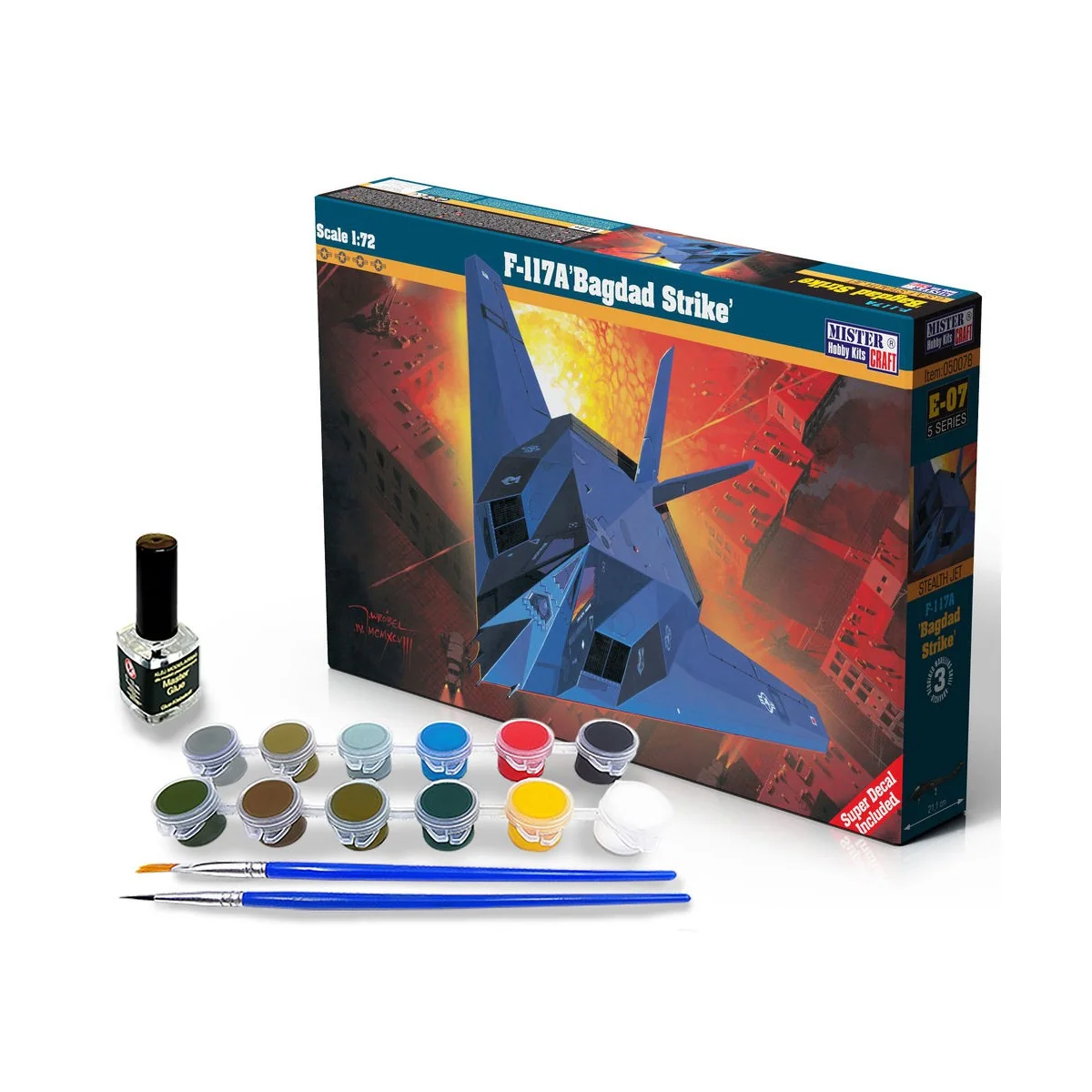 F-117A Bagdad Strike  SUPER SET - Mistercraft SE-07