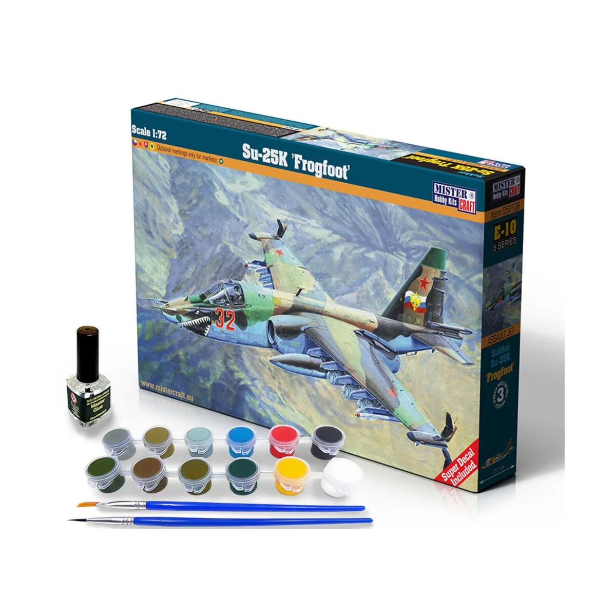 Su-25K "Frogfoot" SUPER SET, 1/72 - Mistercraft SE-10
