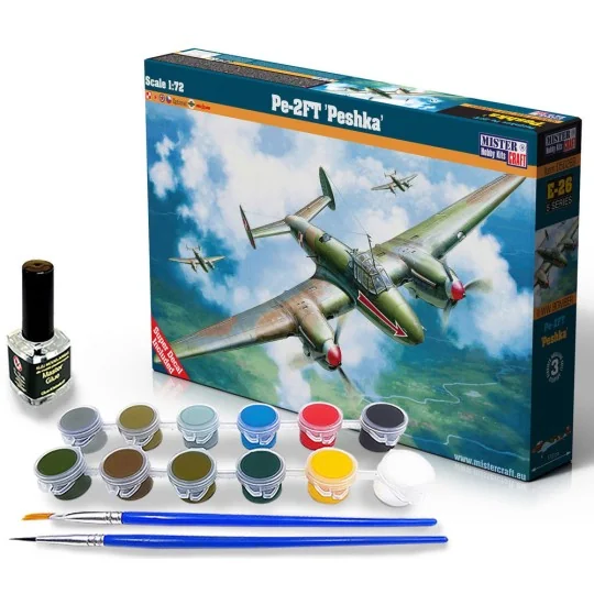 Pe-2FT "Peshka" SUPER SET, 1/72 - Mistercraft SE-26 Pe-2FT "Peshka" SUPER SET, 1/72 - Mistercraft SE-26