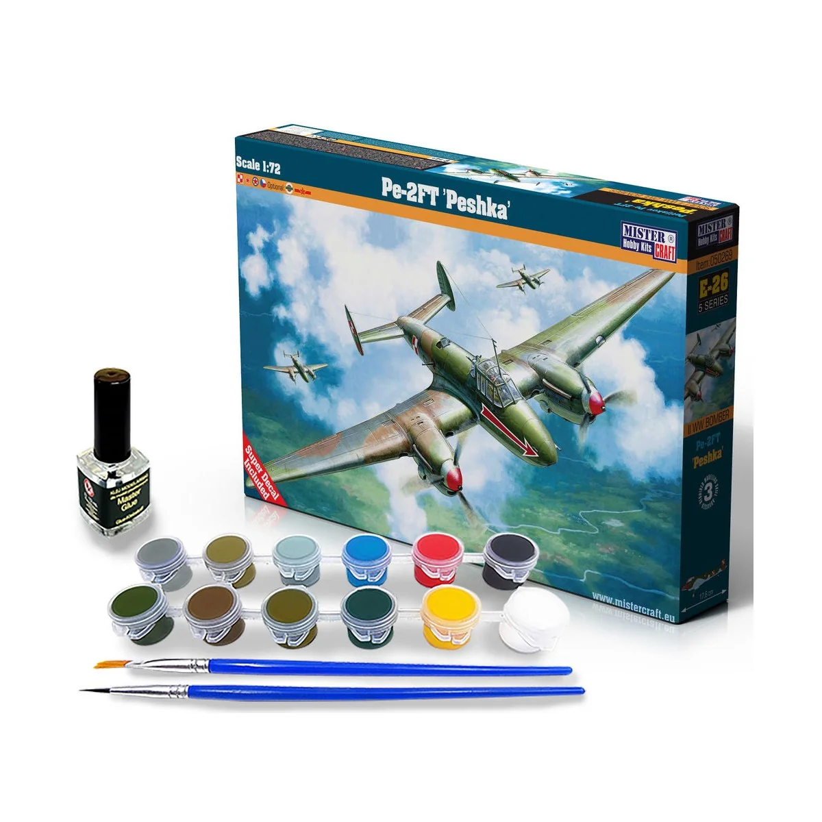 Pe-2FT "Peshka"  SUPER SET - Mistercraft SE-26