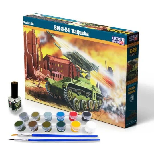 BM-8-24 KATJUSHA SUPER SET, 1/35 - Mistercraft SE-28