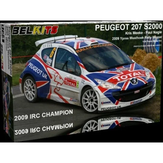 PEUGEOT 207 S2000 Meeke Ypres WR 2009, 1/24 - BELKITS BEL001