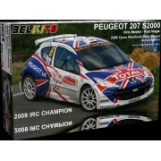 PEUGEOT 207 S2000 Meeke Ypres WR 2009, 1/24 - BELKITS BEL001