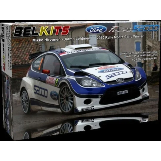 Ford Fiesta S2000 Hirvonen MC 2010, 1/24 - BELKITS BEL002
