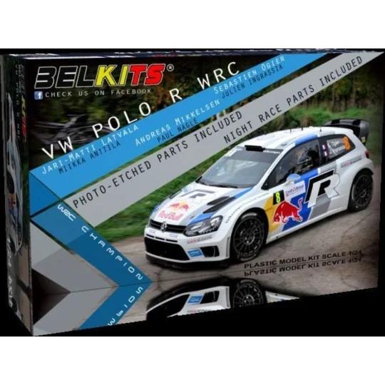 VOLKSWAGEN POLO R WRC 2013, 1/24 - BELKITS BEL005 VOLKSWAGEN POLO R WRC 2013, 1/24 - BELKITS BEL005