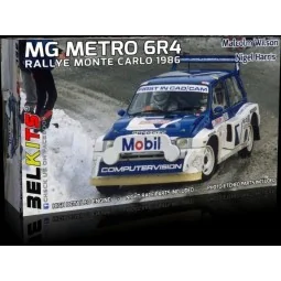 MG METRO 6R4,Rallye Monte Carlo 1986 - BELKITS BEL015
