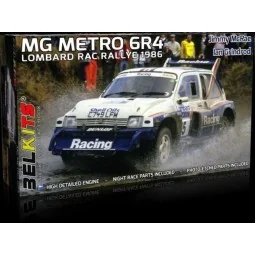 MG METRO 6R4,Lombard RAC Rallye 1986 - BELKITS BEL016