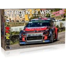 Citroen C3 Loeb Tour de Corse 2018, 1/24 - BELKITS BEL017