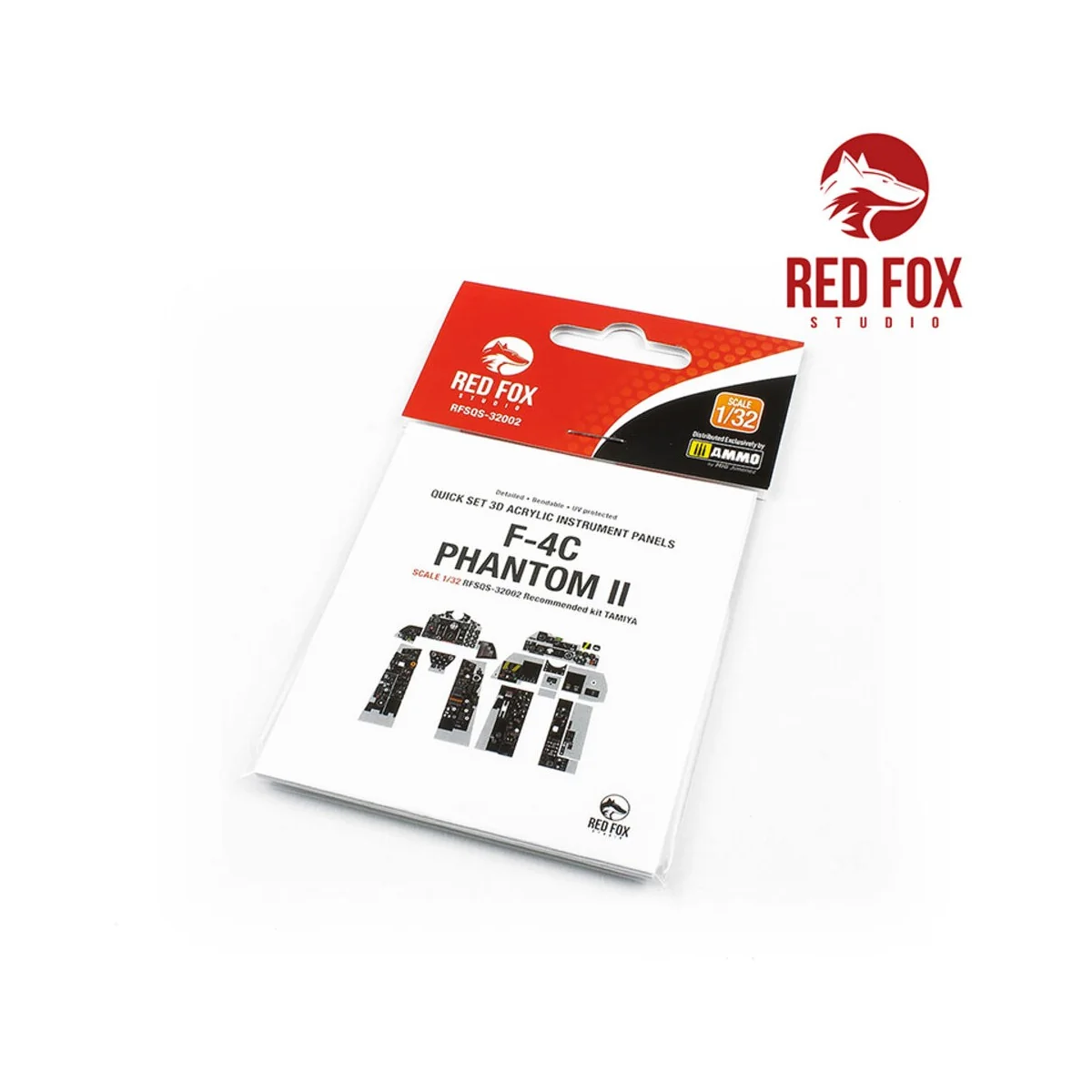 1/32 F-4C Phantom II (for Tamiya kit), 1/32 - Red Fox Studio RFSQS-...