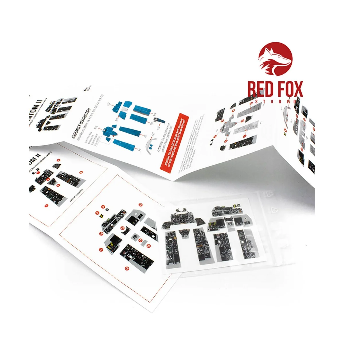 1/32 F-4C Phantom II (for Tamiya kit), 1/32 - Red Fox Studio RFSQS-...