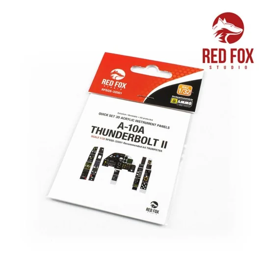 1/32 A-10A Thunderbolt II (for Trumpeter kit), 1/32 - Red Fox Studi...