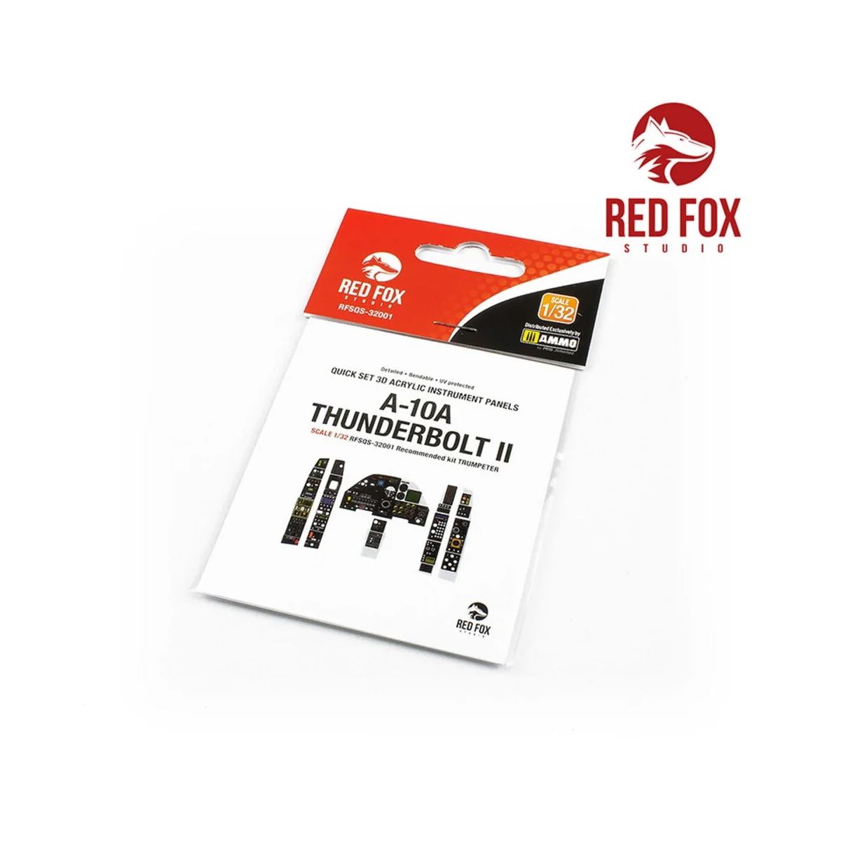 1/32 A-10A Thunderbolt II (for Trumpeter kit) - Red Fox Studio RFSQ...