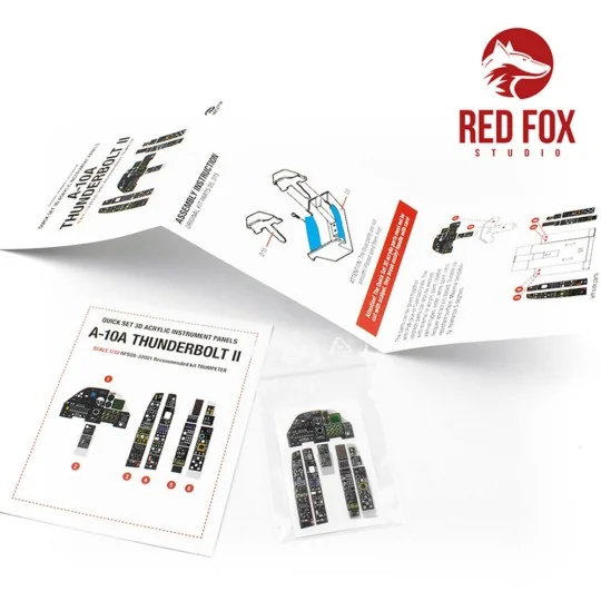 1/32 A-10A Thunderbolt II (for Trumpeter kit), 1/32 - Red Fox Studi...