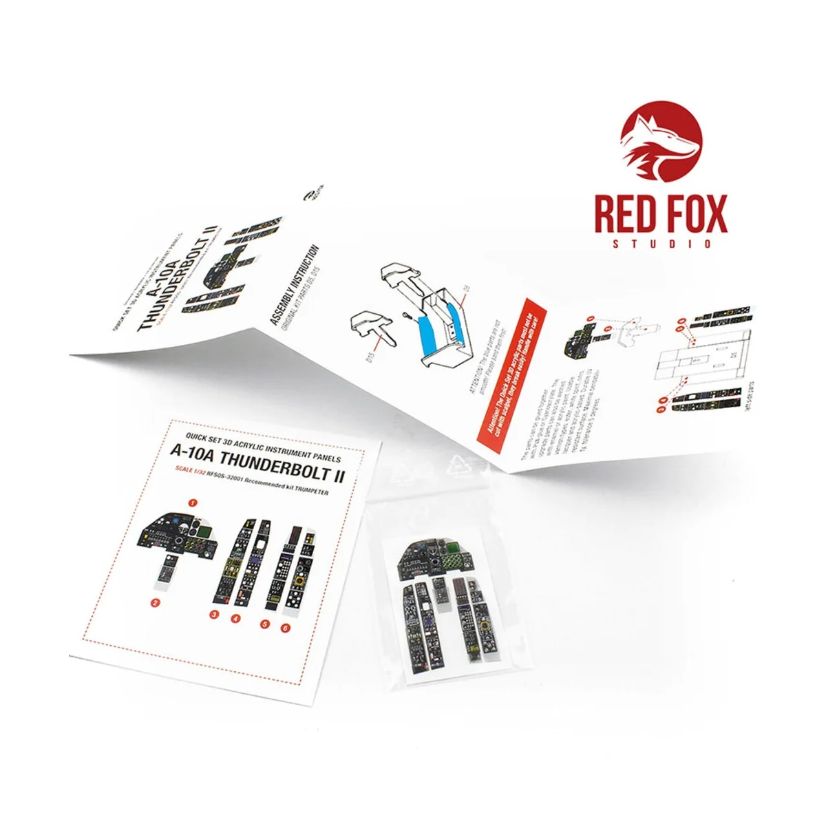 1/32 A-10A Thunderbolt II (for Trumpeter kit), 1/32 - Red Fox Studi...