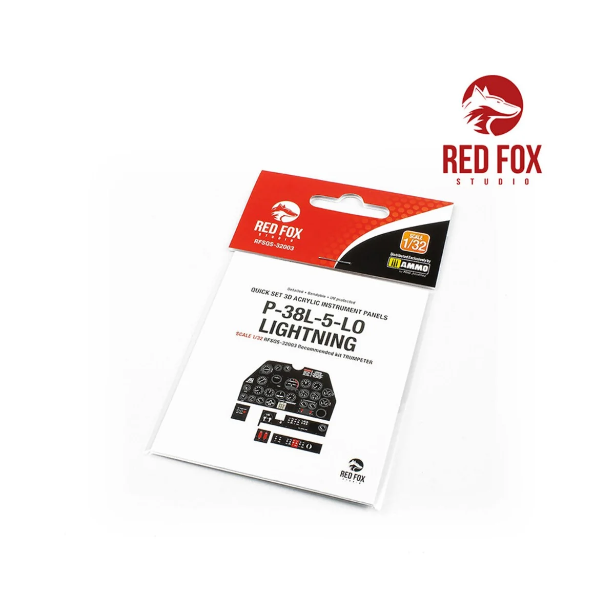 1/32 P-38L-5-LO Lightning (for Trumpeter kit) - Red Fox Studio RFSQ...
