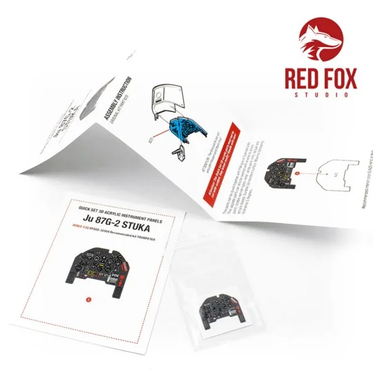 1/32 Junkers Ju-87G-2 Stuka (for Trumpeter kit), 1/32 - Red Fox Stu...