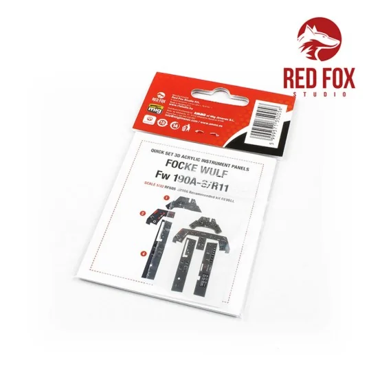 1/32 Focke-Wulf Fw190 A-8/R11 (for Revell kit), 1/32 - Red Fox Stud...