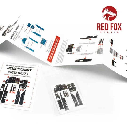 1/32 Messerschmitt Me262 B-1/U-1 (for Revell kit) - Red Fox Studio ...
