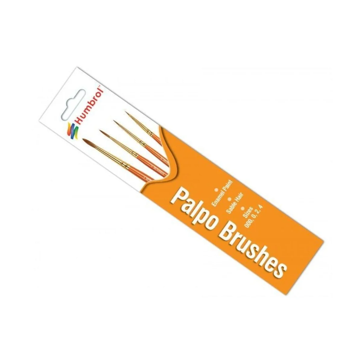 Palpo Pinsel-Set (Größen 000, 0, 2 & 4) - Humbrol AG4250