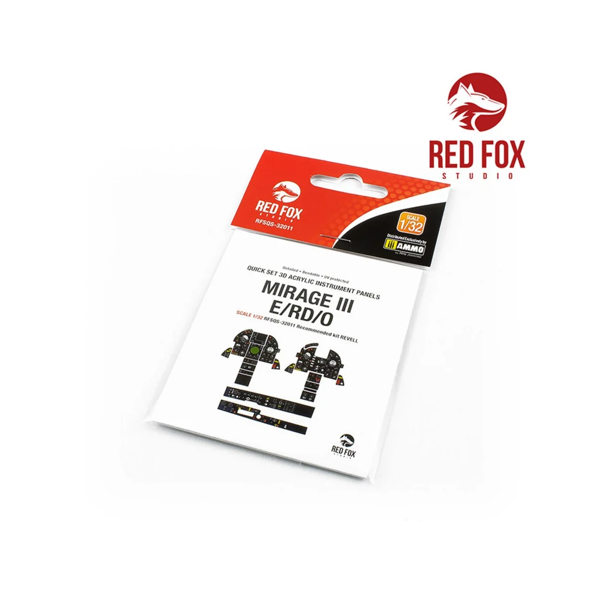 1/32 Mirage III E/RD/O (for Revell kit), 1/32 - Red Fox Studio RFSQ...