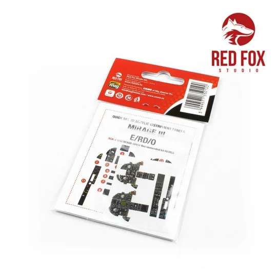 1/32 Mirage III E/RD/O (for Revell kit) - Red Fox Studio RFSQS-32011
