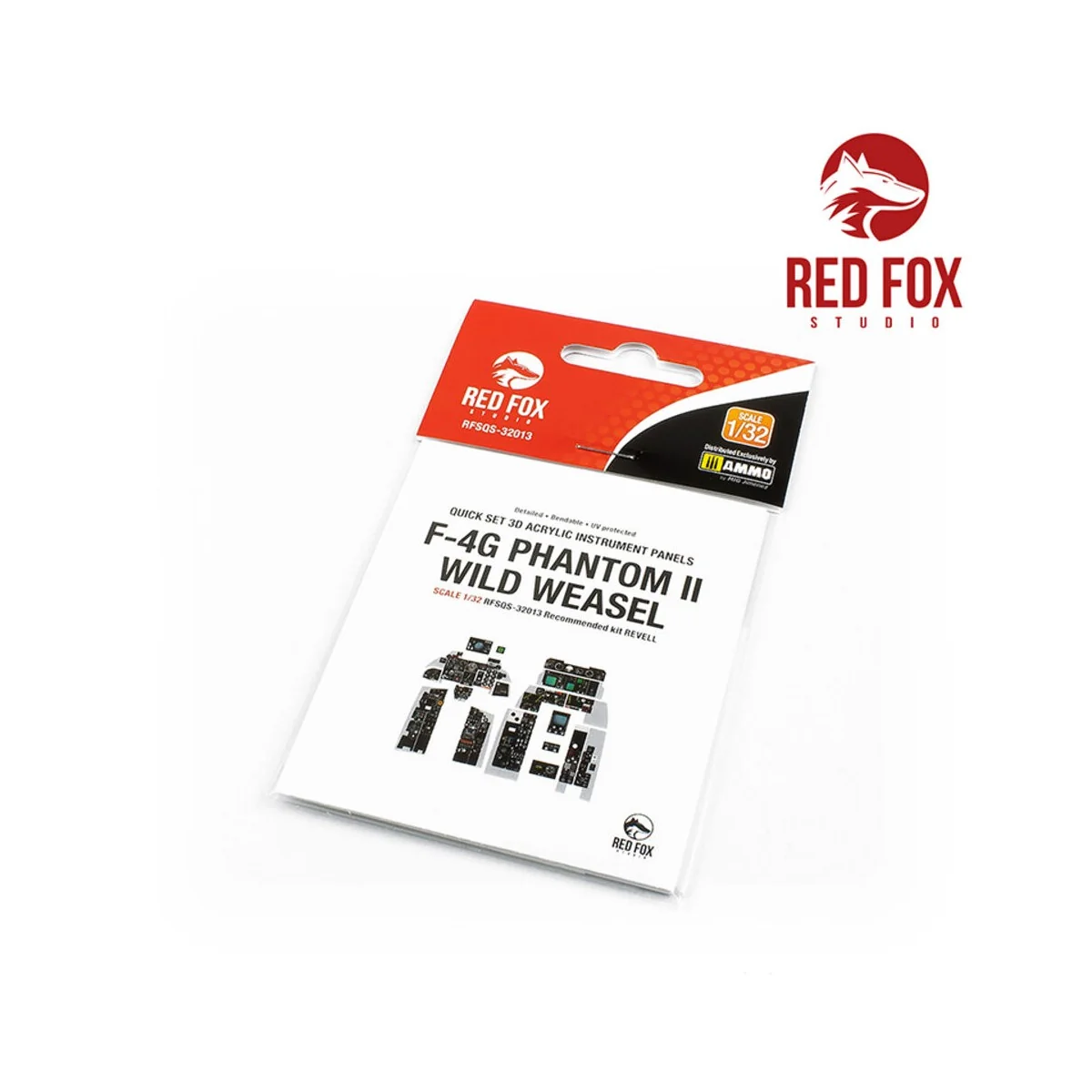 1/32 F-4G Phantom II Wild Weasel (for Revell kit), 1/32 - Red Fox S...