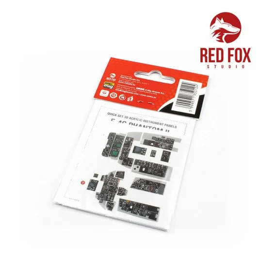 1/32 F-4G Phantom II Wild Weasel (for Revell kit), 1/32 - Red Fox S...