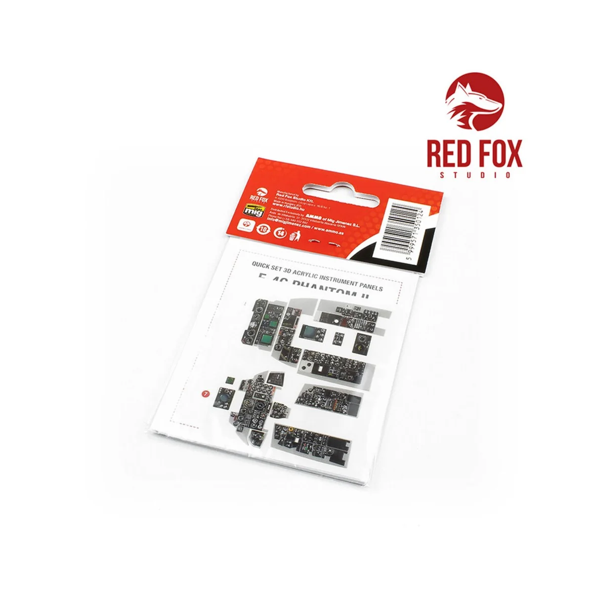 1/32 F-4G Phantom II Wild Weasel (for Revell kit), 1/32 - Red Fox S...