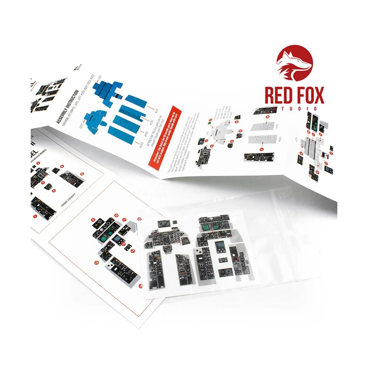 1/32 F-4G Phantom II Wild Weasel (for Revell kit), 1/32 - Red Fox S...