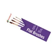Pinsel Set -flach 3, 5, 7, 10 - Humbrol AG4305