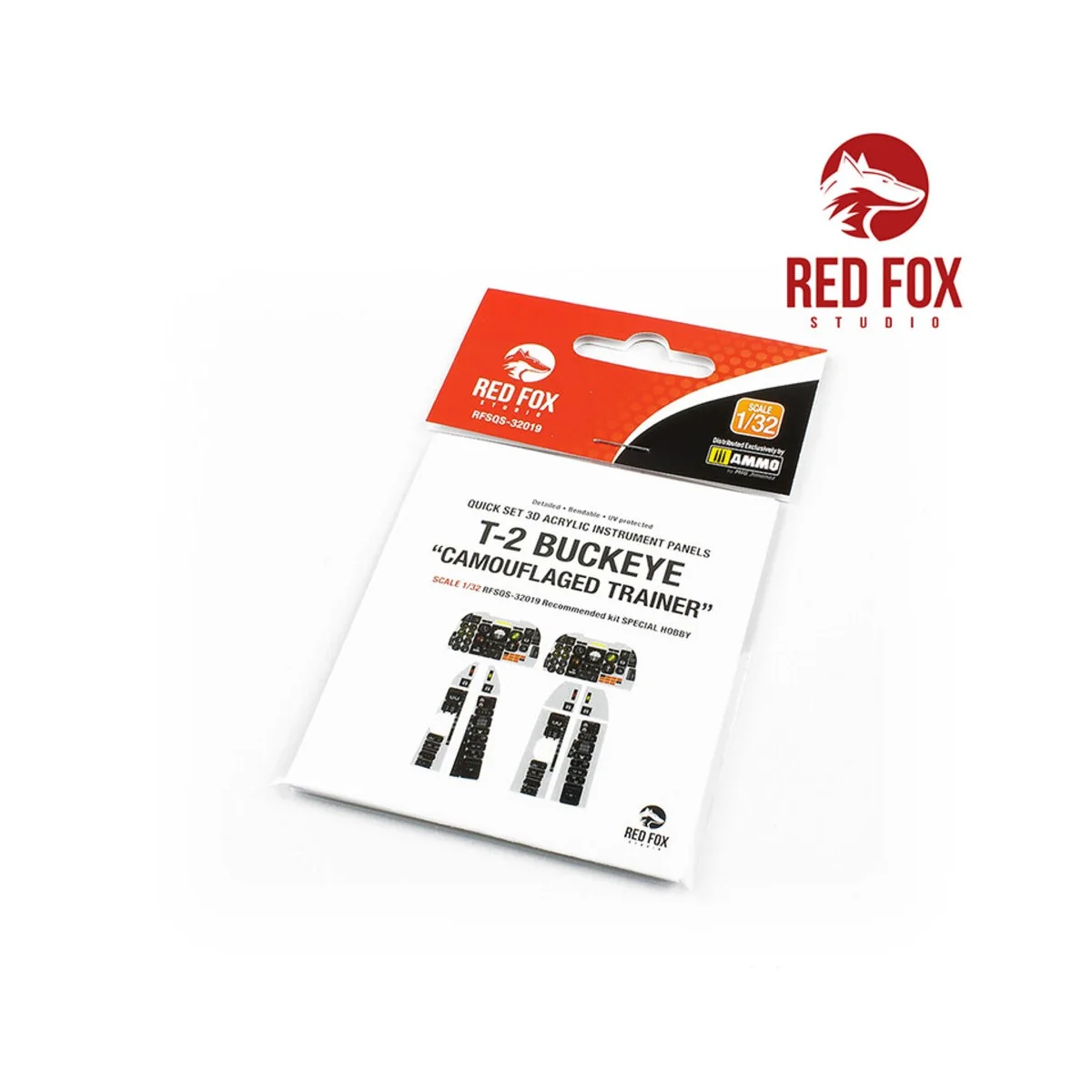 1/32 T-2 Buckeye Camouflaged Trainer (for Special Hobby kit) - Red ...