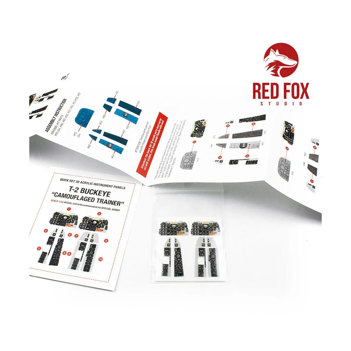 1/32 T-2 Buckeye Camouflaged Trainer (for Special Hobby kit), 1/32 ...