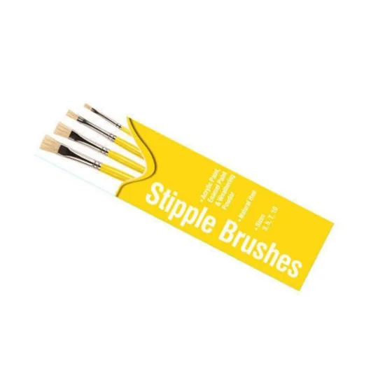 Pinsel Set-Stipple 3, 5, 7, 10 - Humbrol AG4306