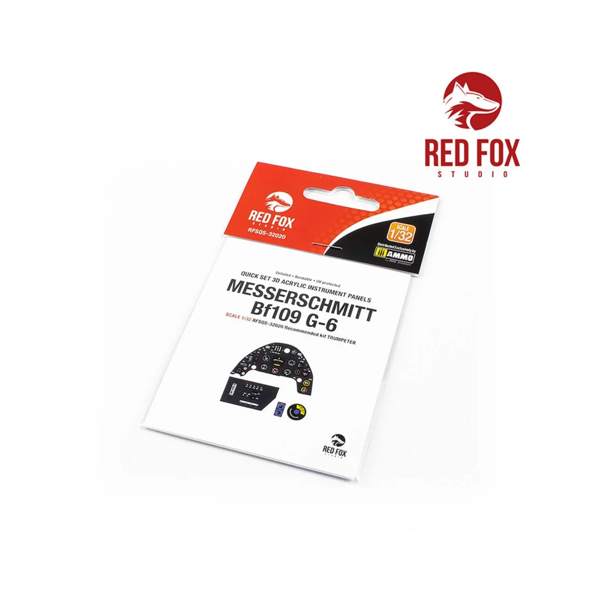 1/32 Messerschmitt Bf 109G-6 (for Trumpeter kit), 1/32 - Red Fox St...