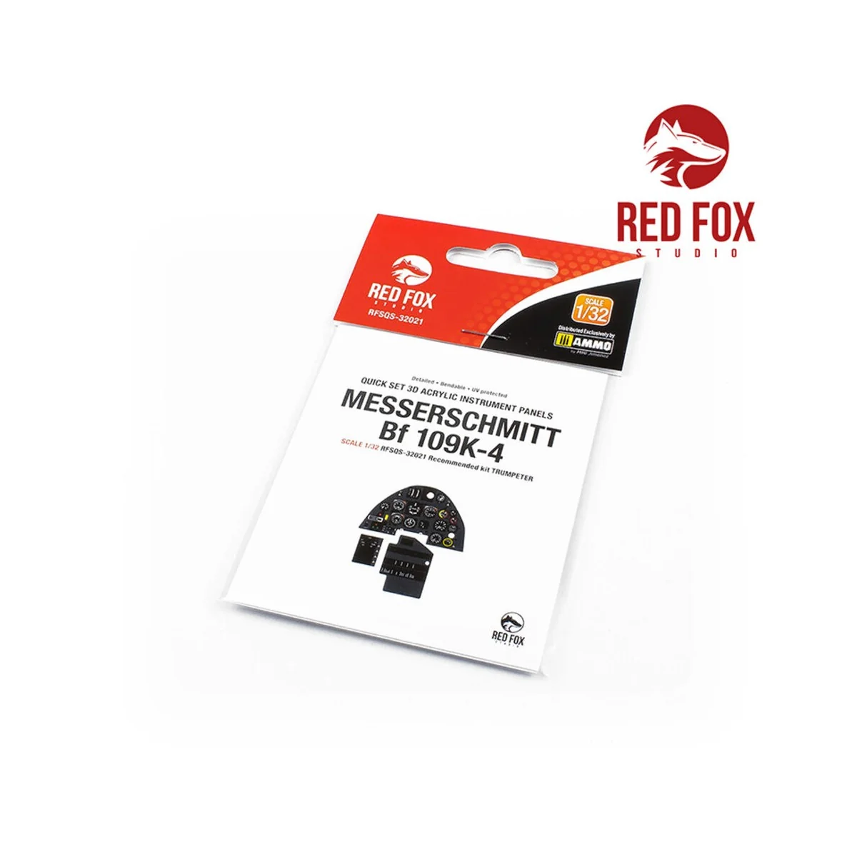 1/32 Messerschmitt Bf 109K-4 (for Trumpeter kit) - Red Fox Studio R...