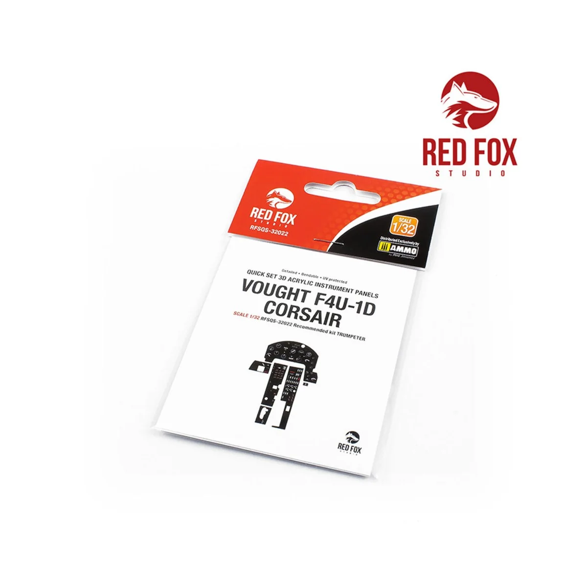 1/32 Vought F4U-1D Corsair (for Trumpeter kit), 1/32 - Red Fox Stud...