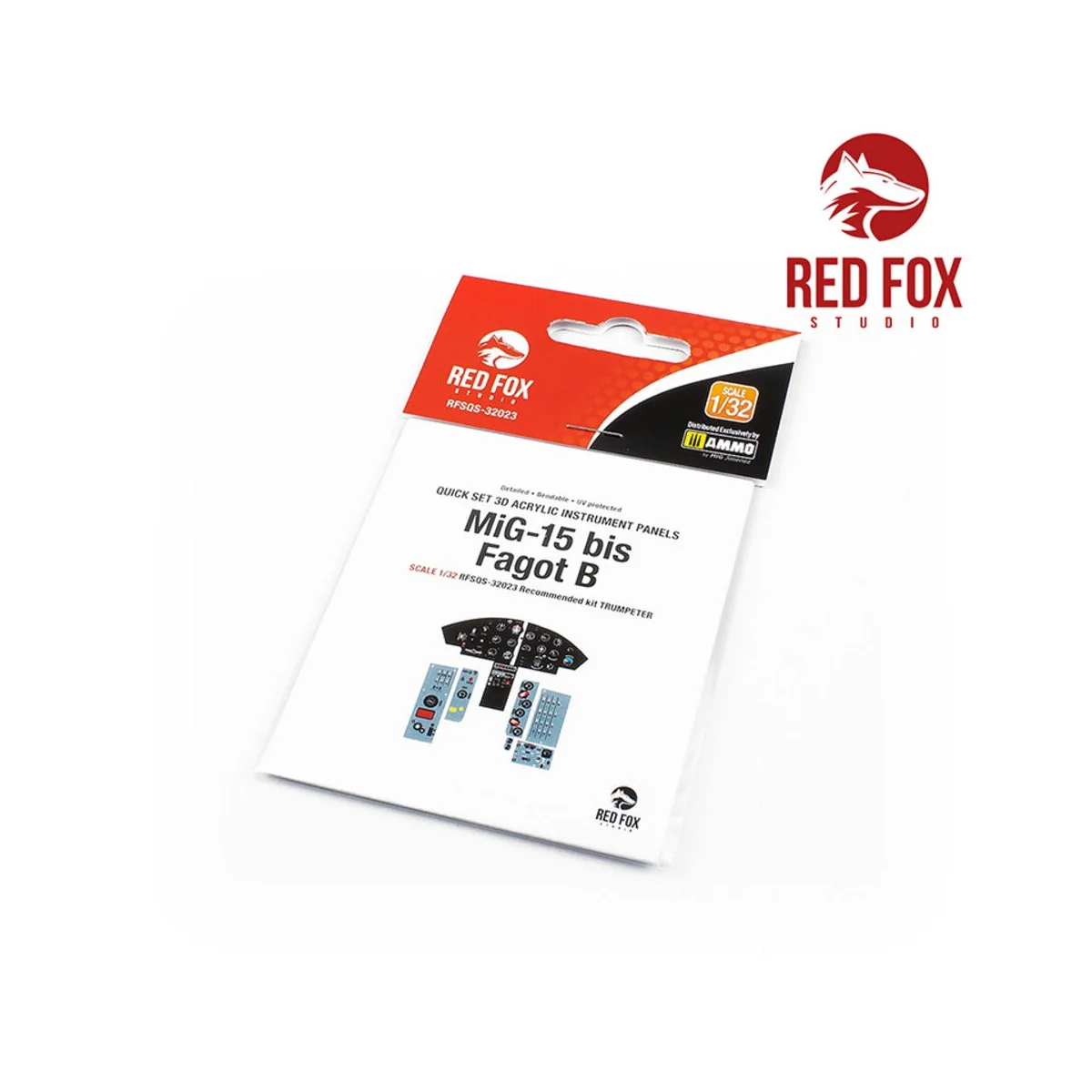 1/32 MiG-15 bis Fagot B (for Trumpeter kit), 1/32 - Red Fox Studio ...
