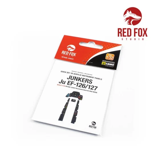 1/32 Junkers Ju EF-126/127 (for Das Werk kit) - Red Fox Studio RFSQ...