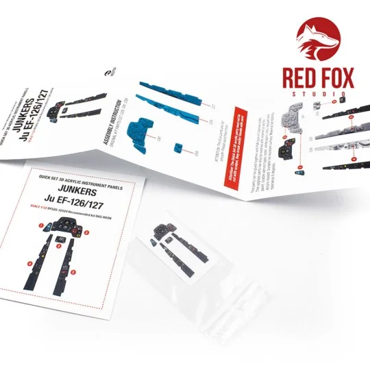 1/32 Junkers Ju EF-126/127 (for Das Werk kit), 1/32 - Red Fox Studi...