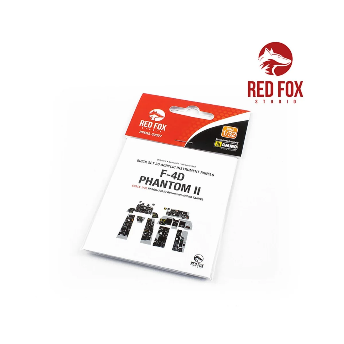 1/32 F-4D Phantom II (for Tamiya kit) - Red Fox Studio RFSQS-32027