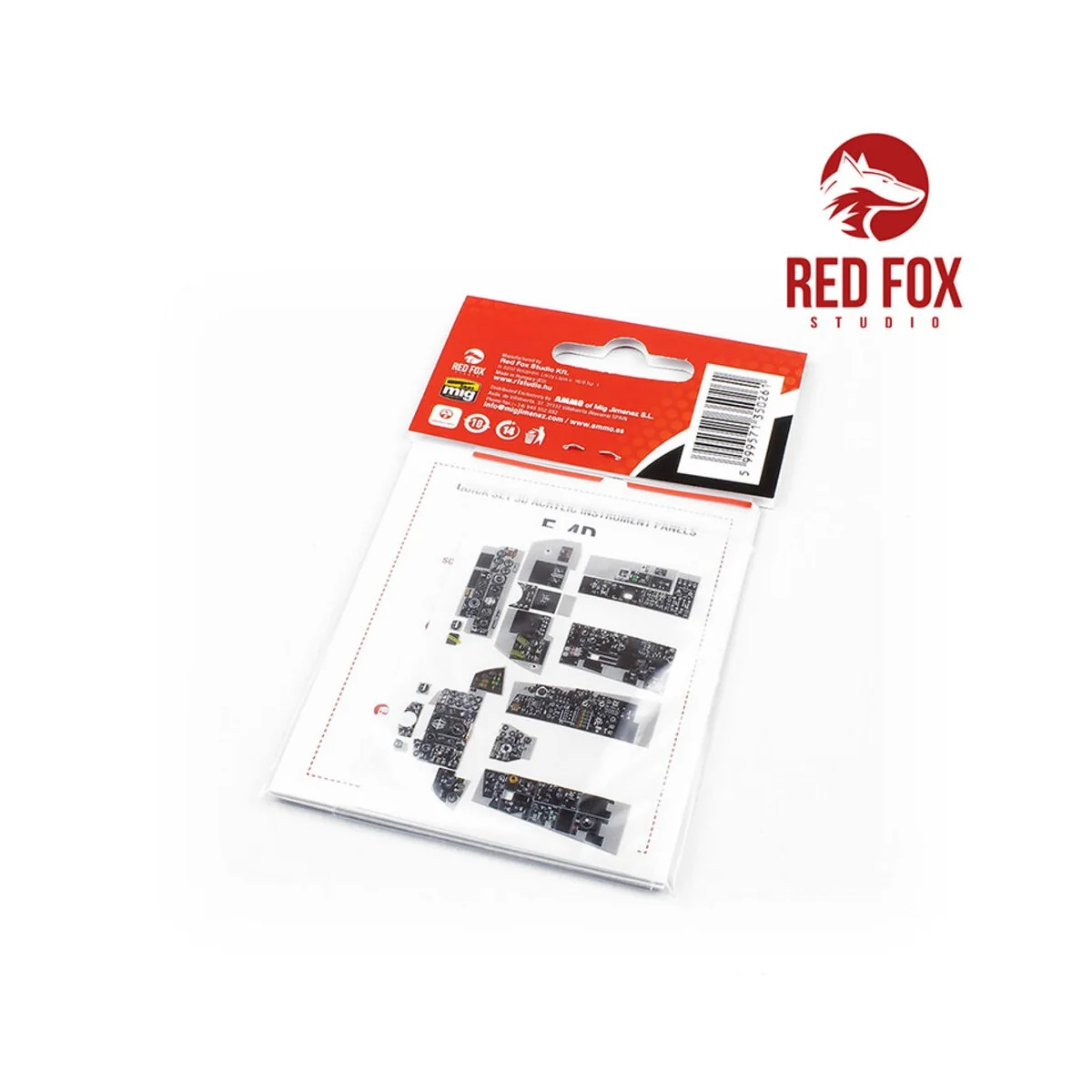 1/32 F-4D Phantom II (for Tamiya kit) - Red Fox Studio RFSQS-32027