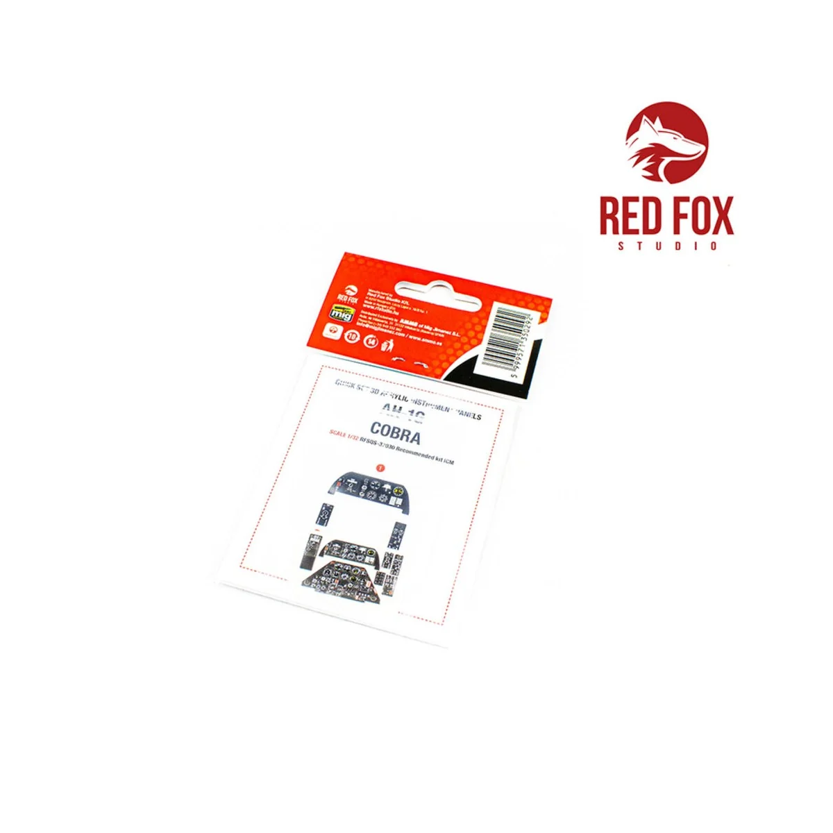 1/32 AH-1G Cobra (Early) (for ICM Kit), 1/32 - Red Fox Studio RFSQS...