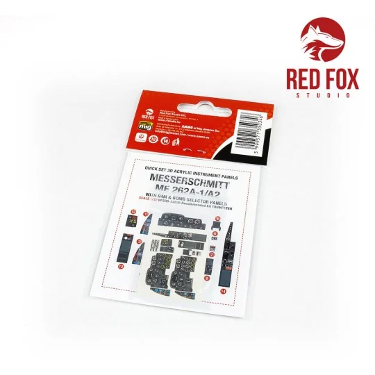 1/32 Messerschmitt Me 262A-1/A-2 with R4M & Bomb selector (for Trum...