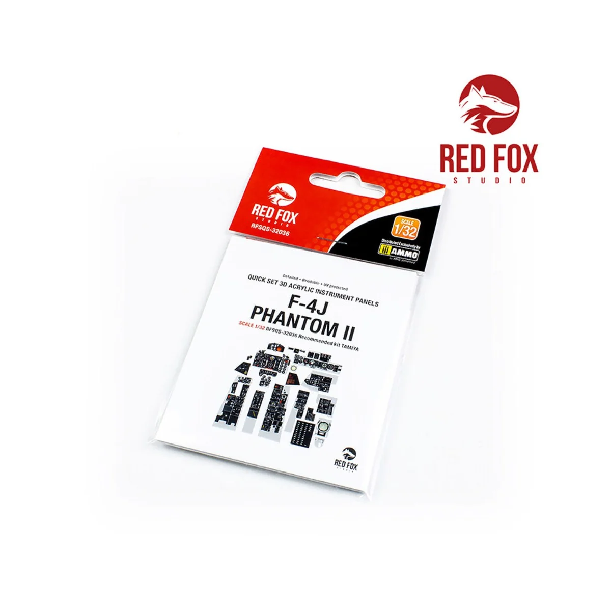 1/32 McDonnell DOUGLAS F-4J Phantom II (for Tamiya kit), 1/32 - Red...